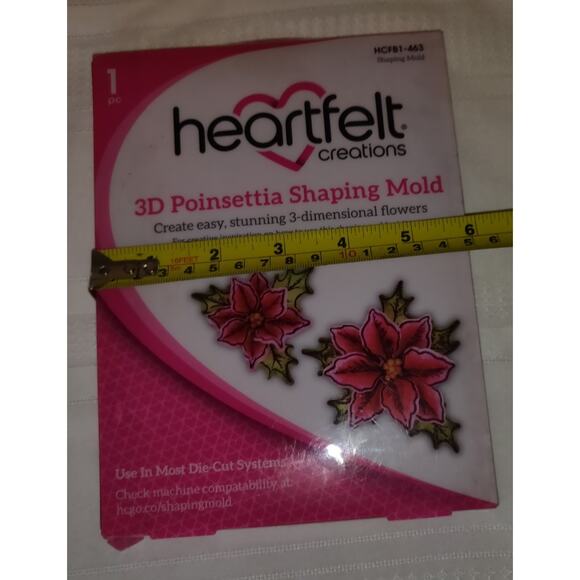 Heartfelt Creations 3D Poinsettia Shaping Mold - Picture 6 of 8